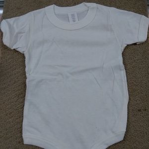 NWOT BABY ONSIES SZ (18m) BLANK WHITE (FC2-H/B)